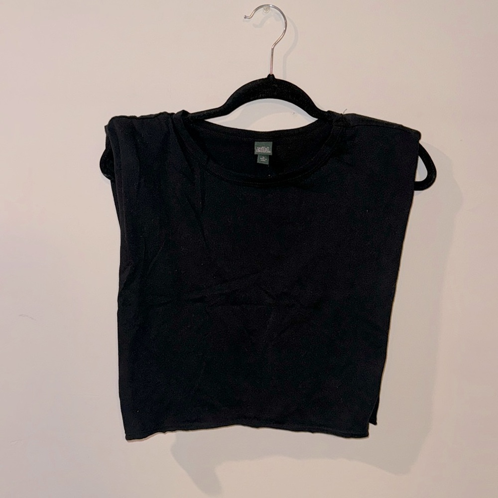 Padded Shoulder Tank Top